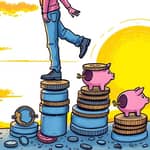 Treat financial setbacks as learning opportunities