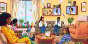 Access health insurance with telemedicine services