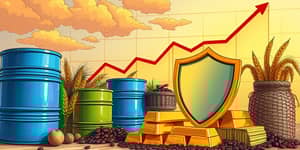 Invest in commodities as an inflation hedge