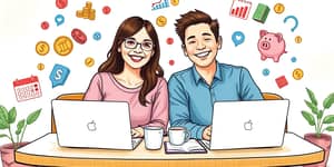 Schedule a monthly finance check-in with your partner
