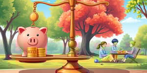 Balance saving and living well by setting clear priorities