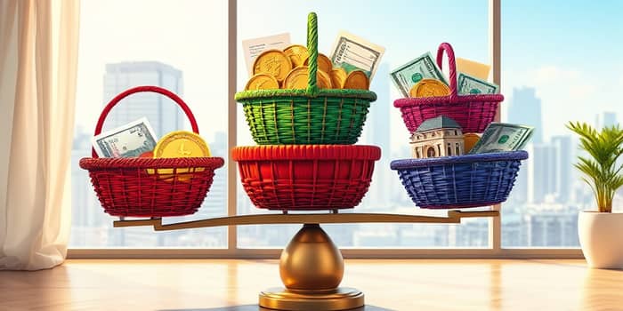 Diversify asset allocation to balance risk and reward