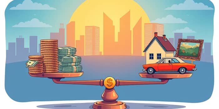 Balance liquid and illiquid assets for overall flexibility