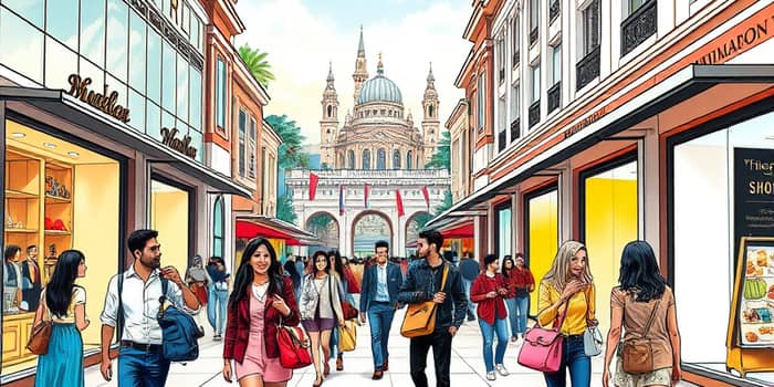 Luxury goods sales recover with international tourism