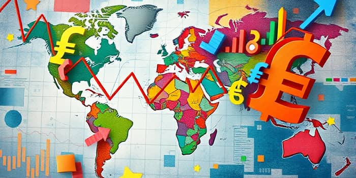 Global equities diverge on shifting currency valuations