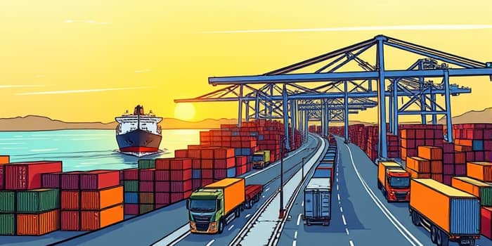 Shipping and logistics stocks stabilize with supply chain easing