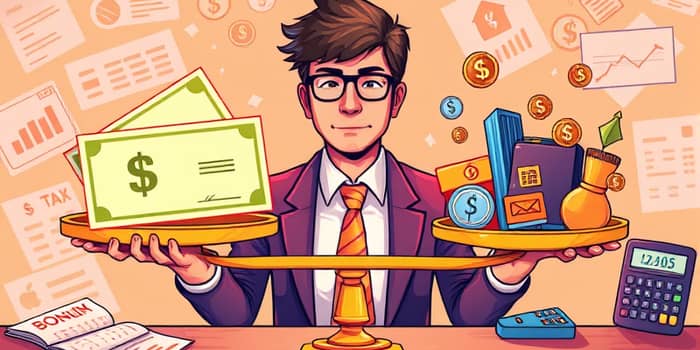 Plan for taxes on bonuses and side income