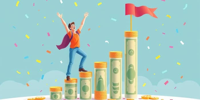 Celebrate paying off each debt milestone