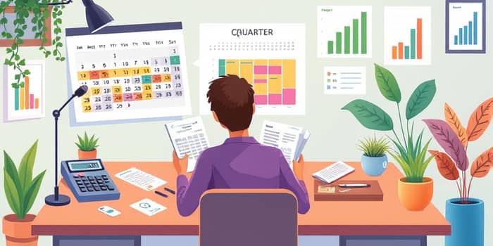 Set a money date with yourself every quarter